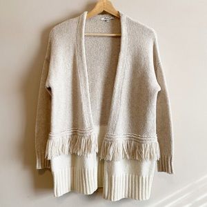 sale | madewell | fringe cardigan sweater